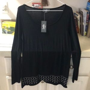 Belle Black Top